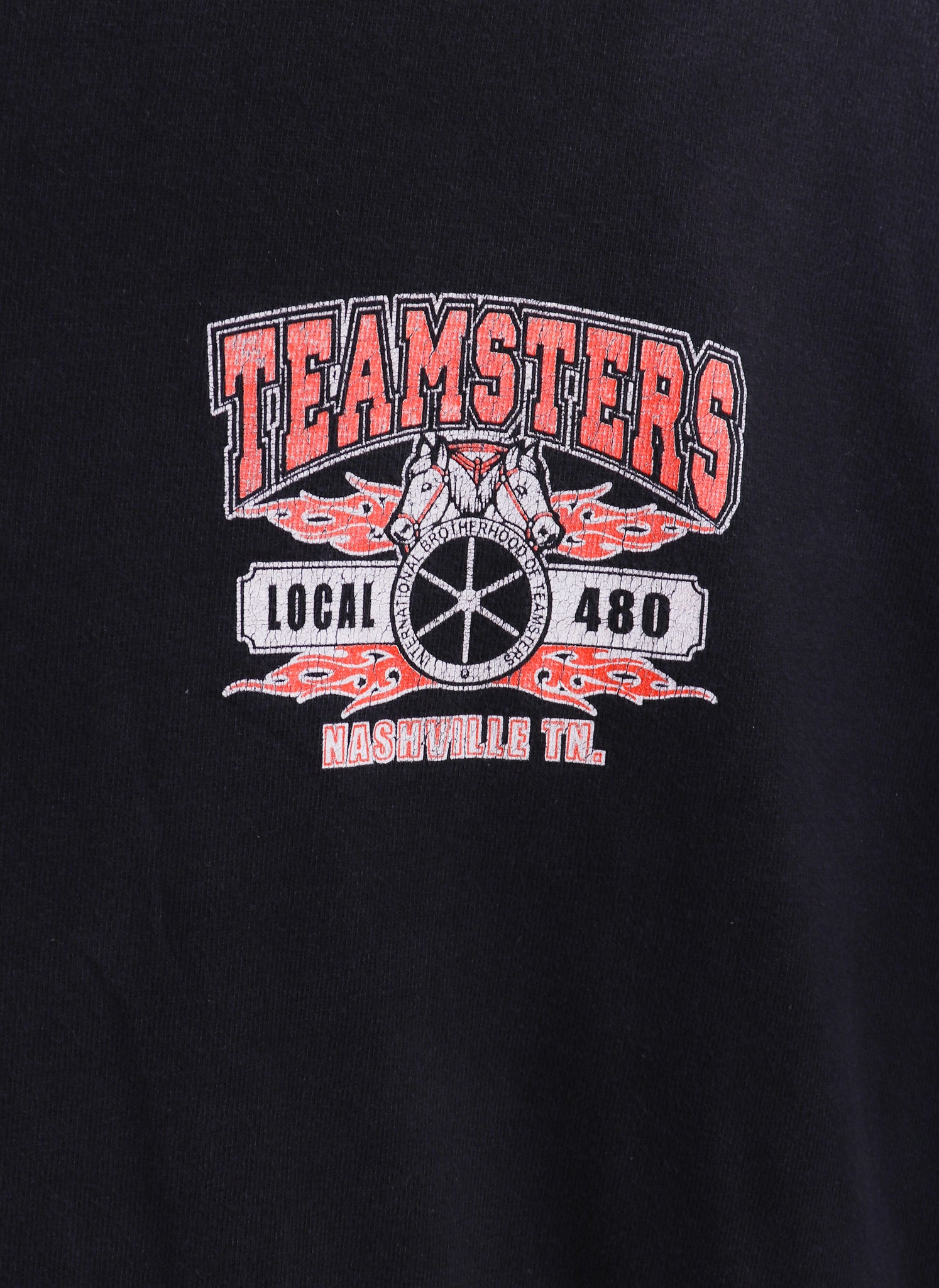 Early 90s Teamsters Labor Union Nashville, Tennessee T-Shirt