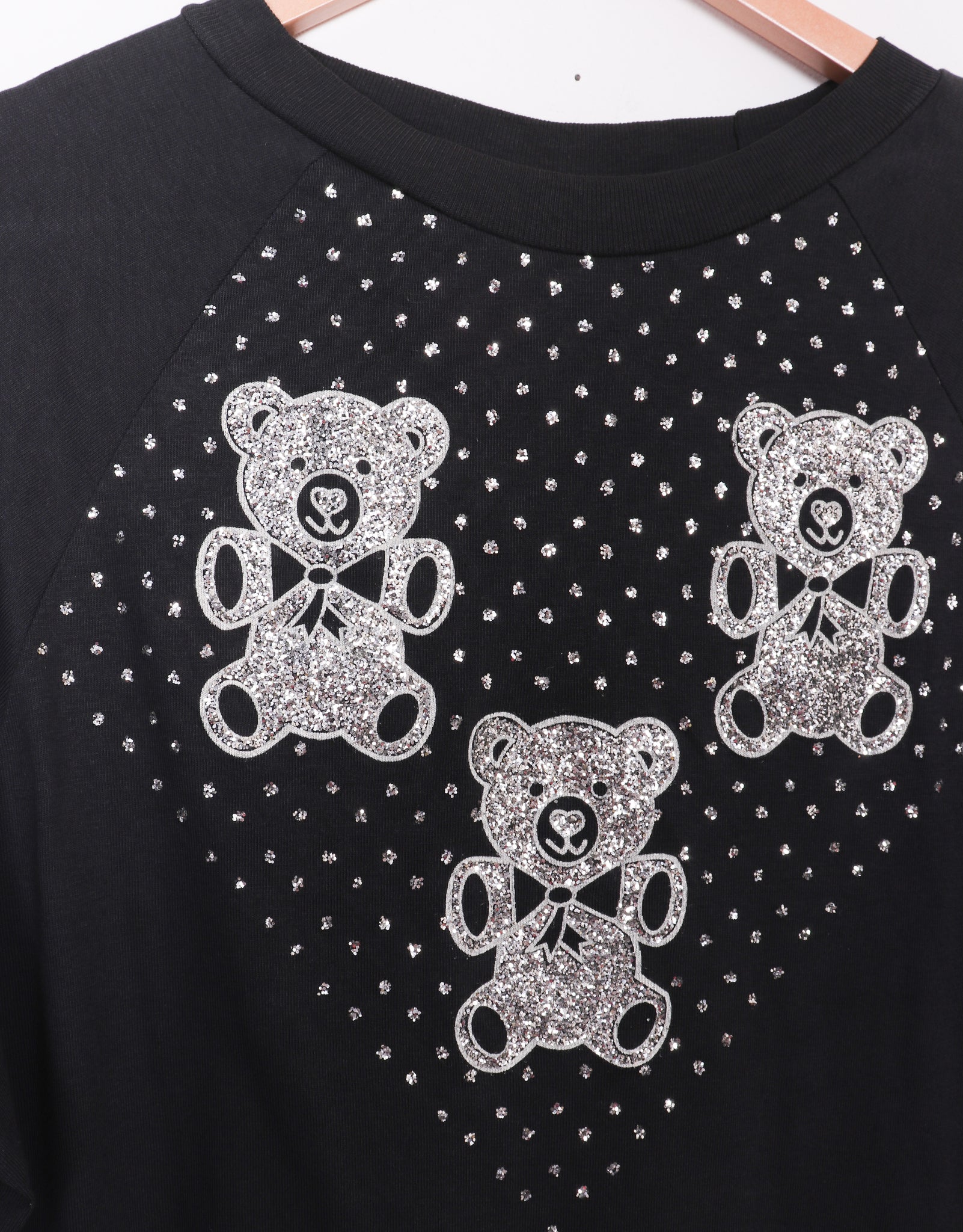 80s All Ways Sportswear Glittery Teddy Bears T-Shirt