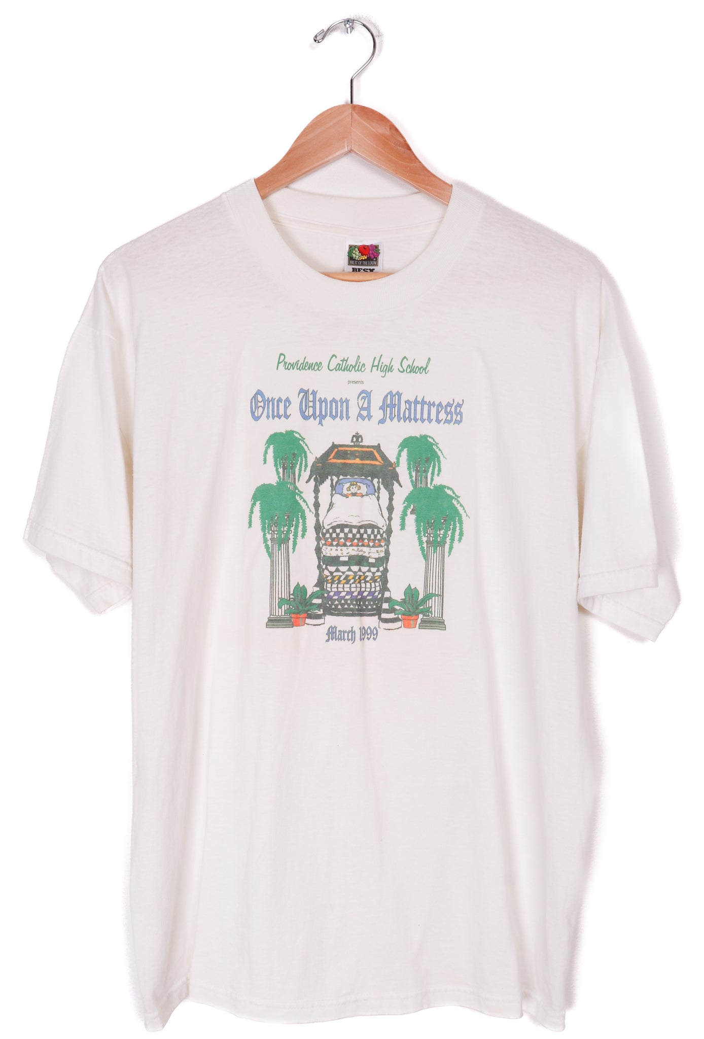 1999 Providence High School Presents "Once Upon a Mattress" Show T-Shirt