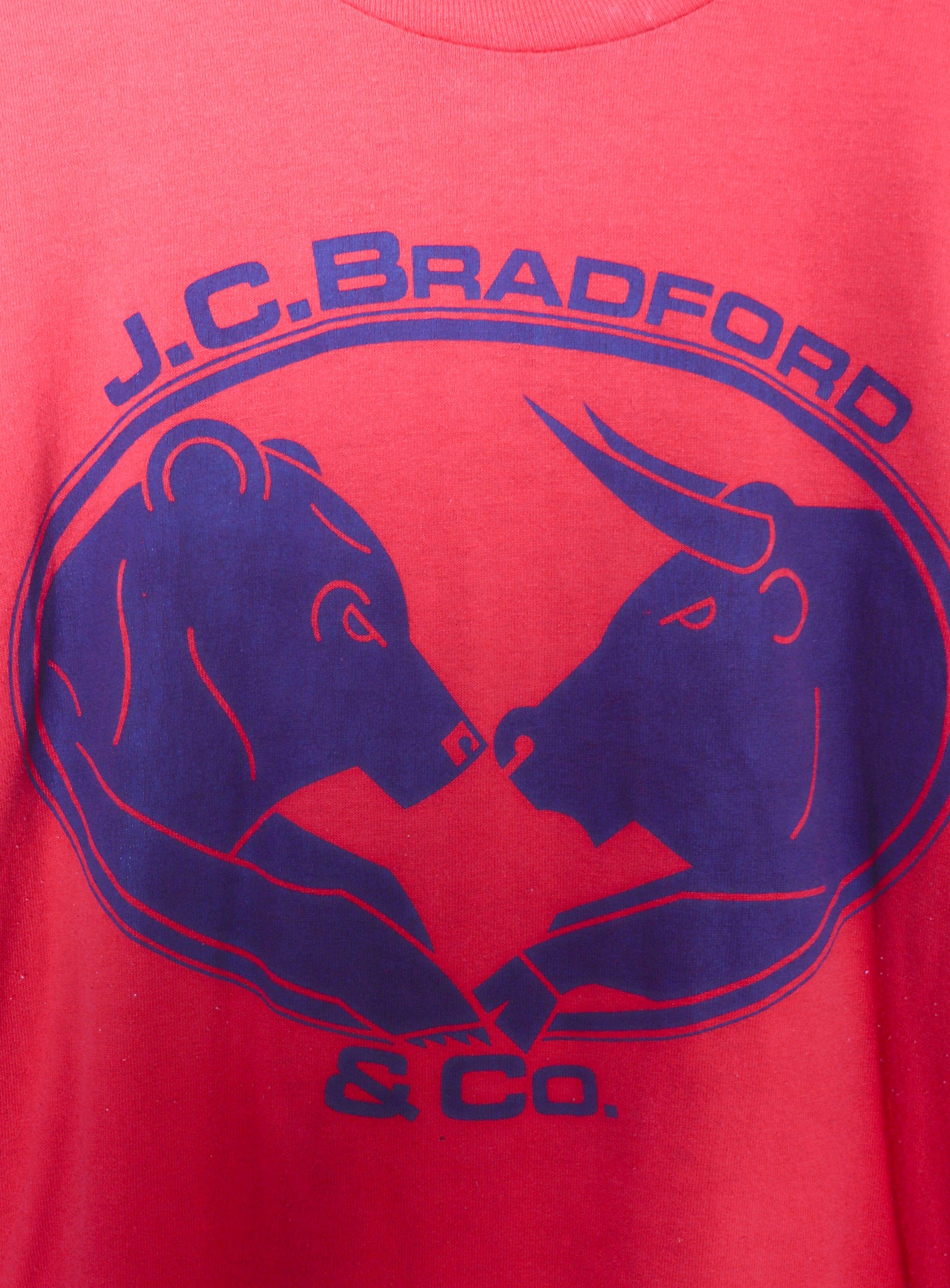 80s Jerzees J.C. Bradford & Co. T-Shirt