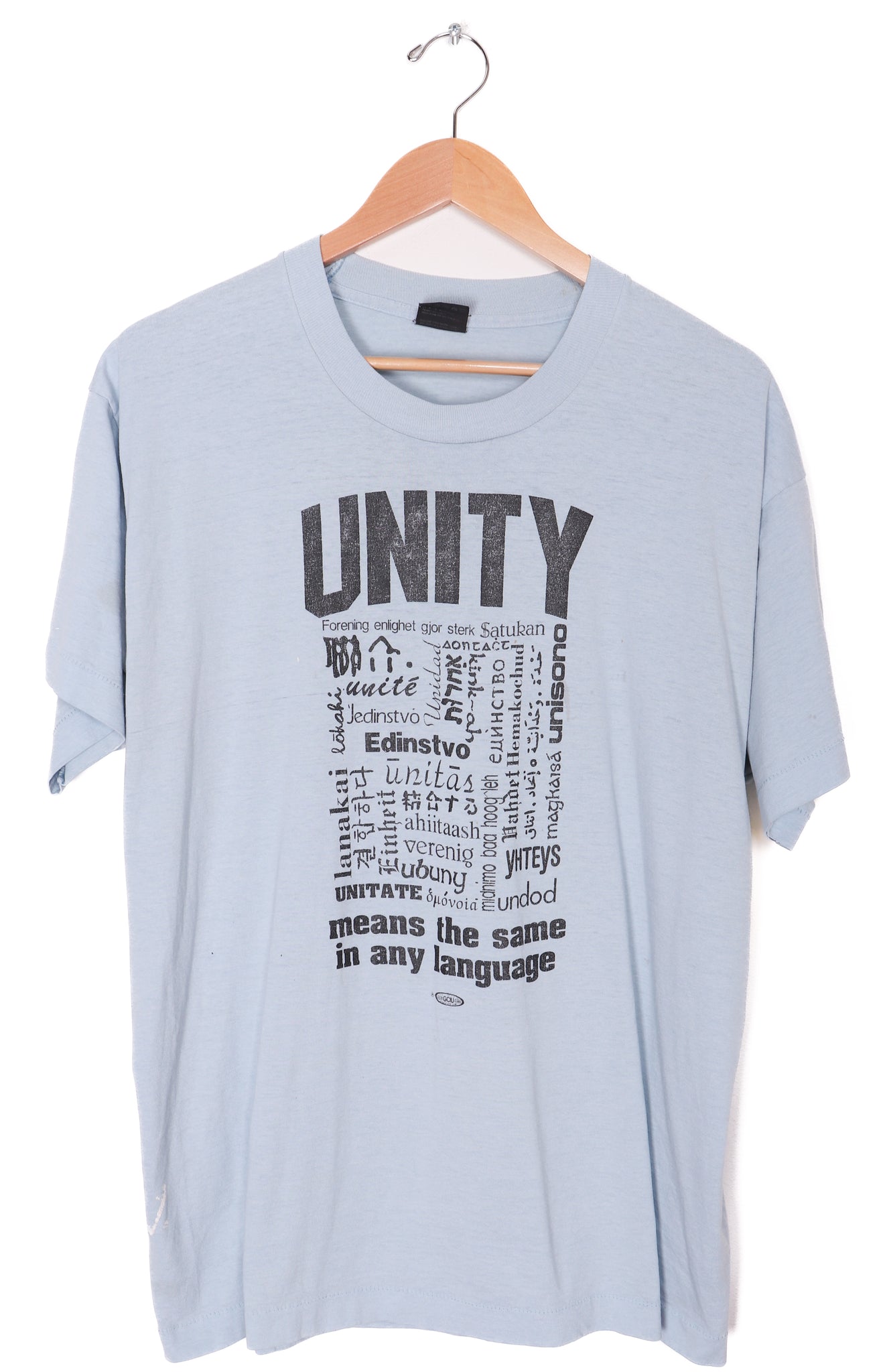 Vintage Early 90s Workers Union Unity T-Shirt