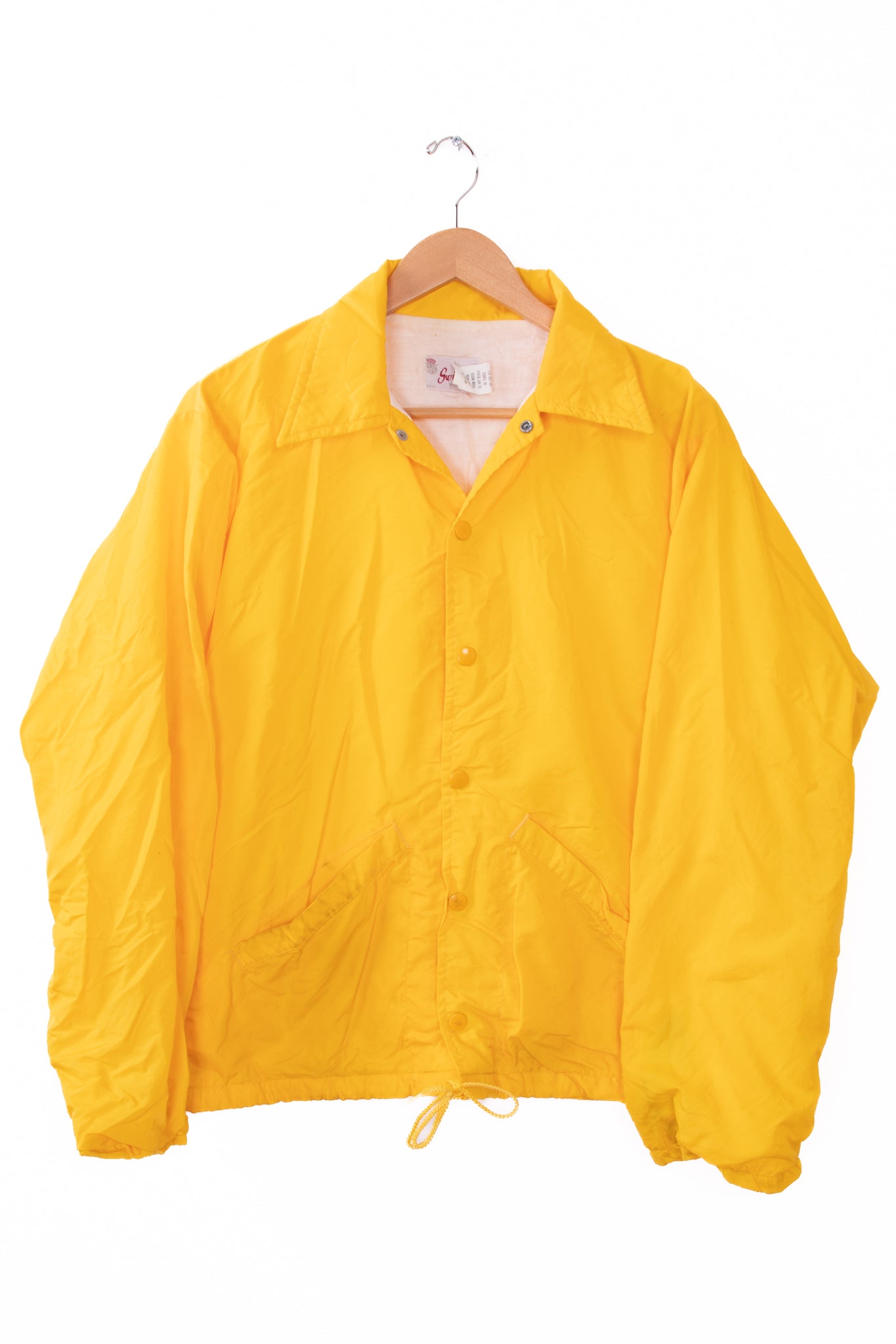 80s Swingster Yellow Button Nylon Jacket