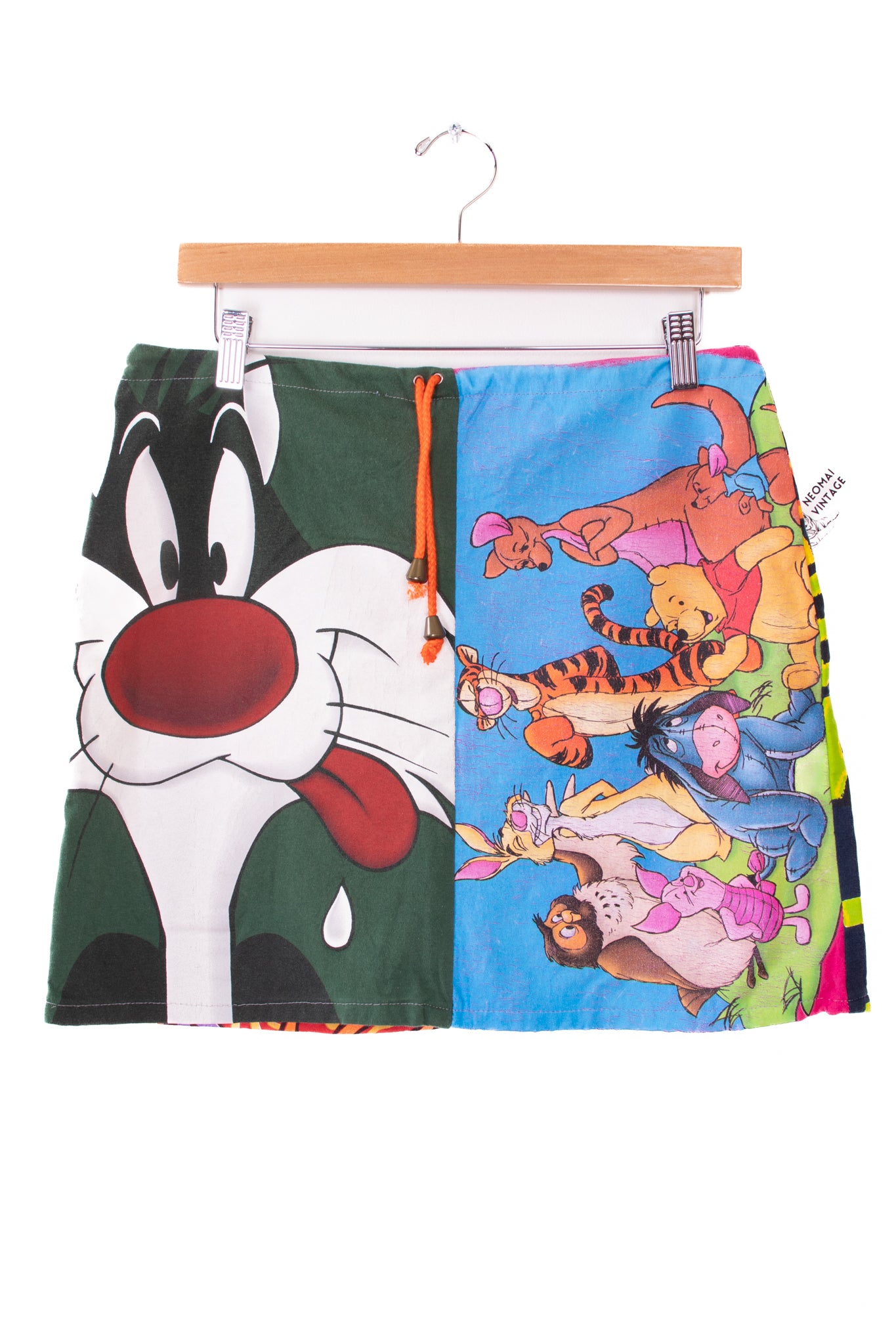 Looney Tunes X Winnie The Pooh etc. Reworked Skirt