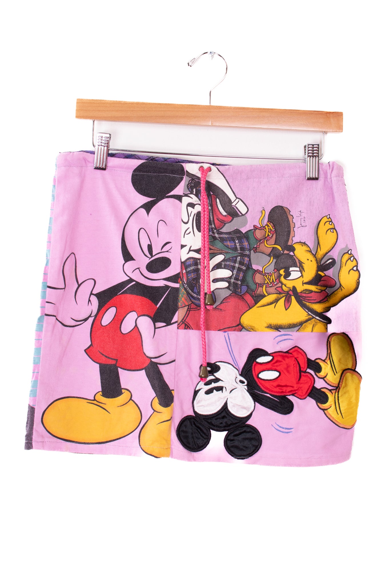 Mickey Mouse Purple Reworked Skirt