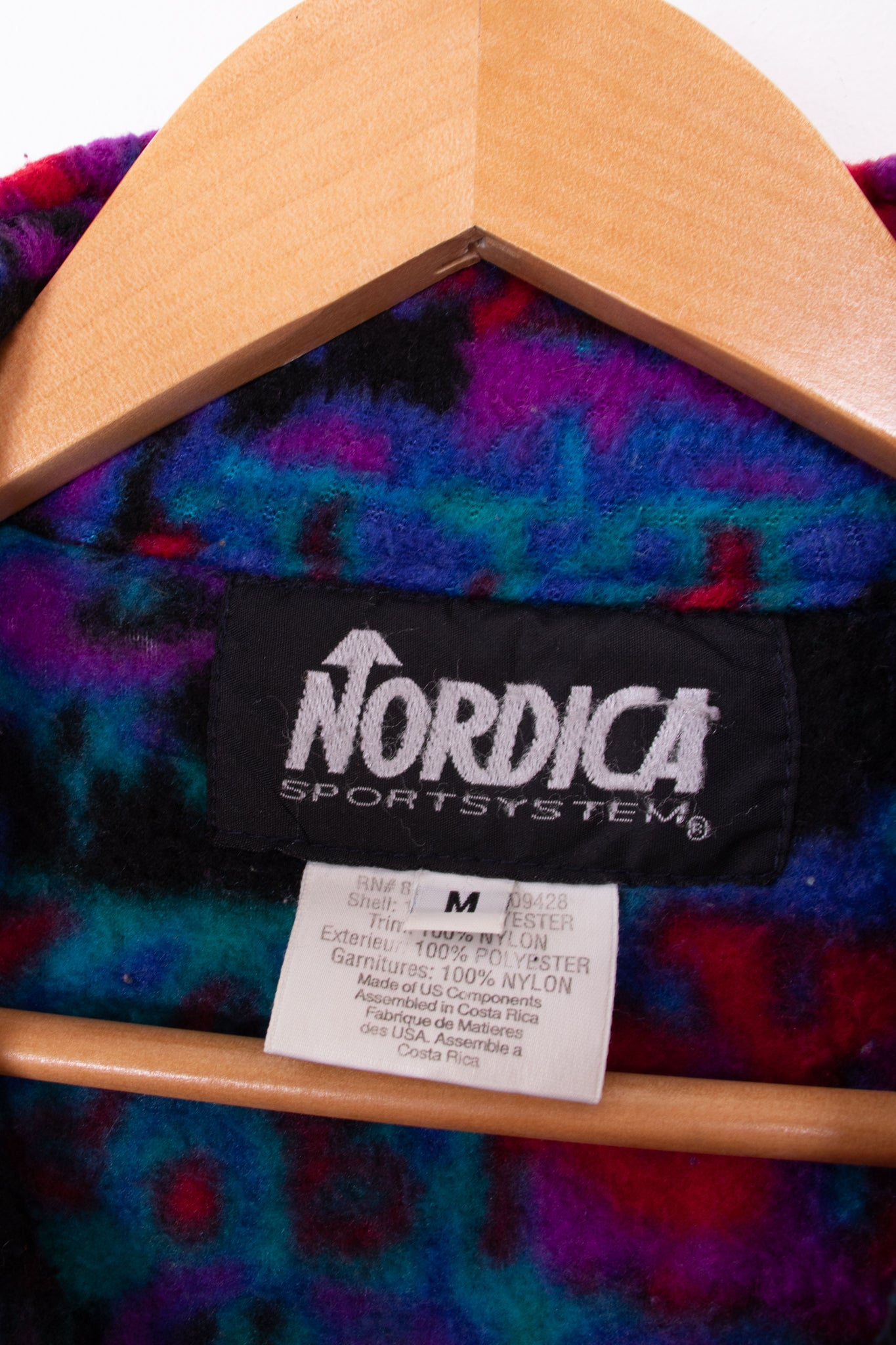 Nordica Fleece Purple and Blue Vest – Neomai Vintage