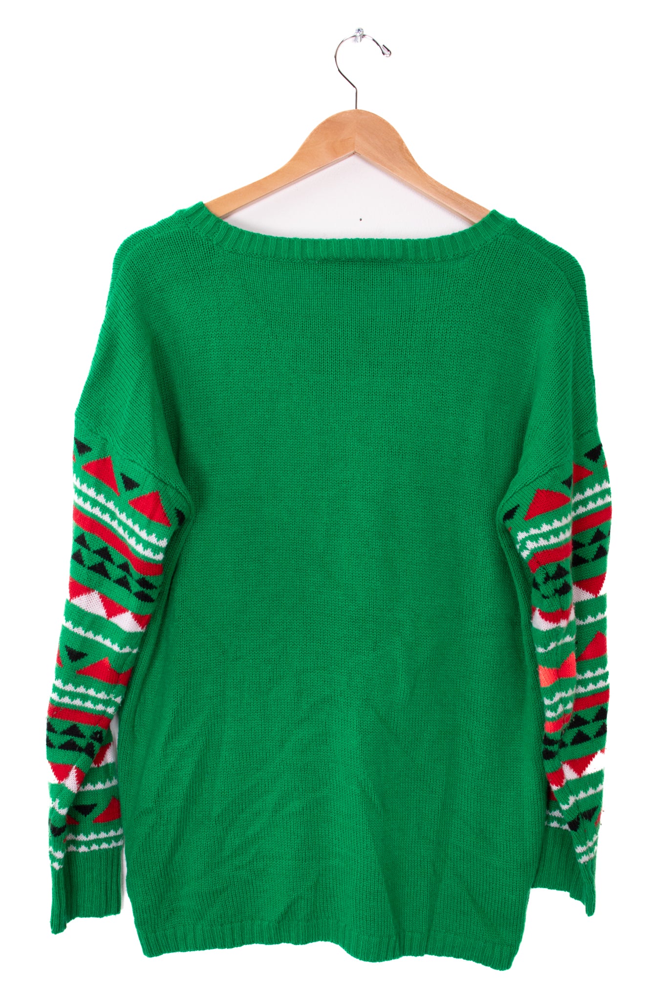 Naughty and Nice Christmas Stockings Sweater