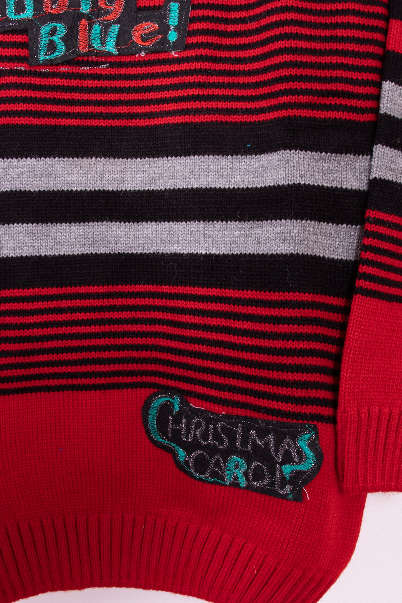 Vintage UK Christmas Carol Sweater