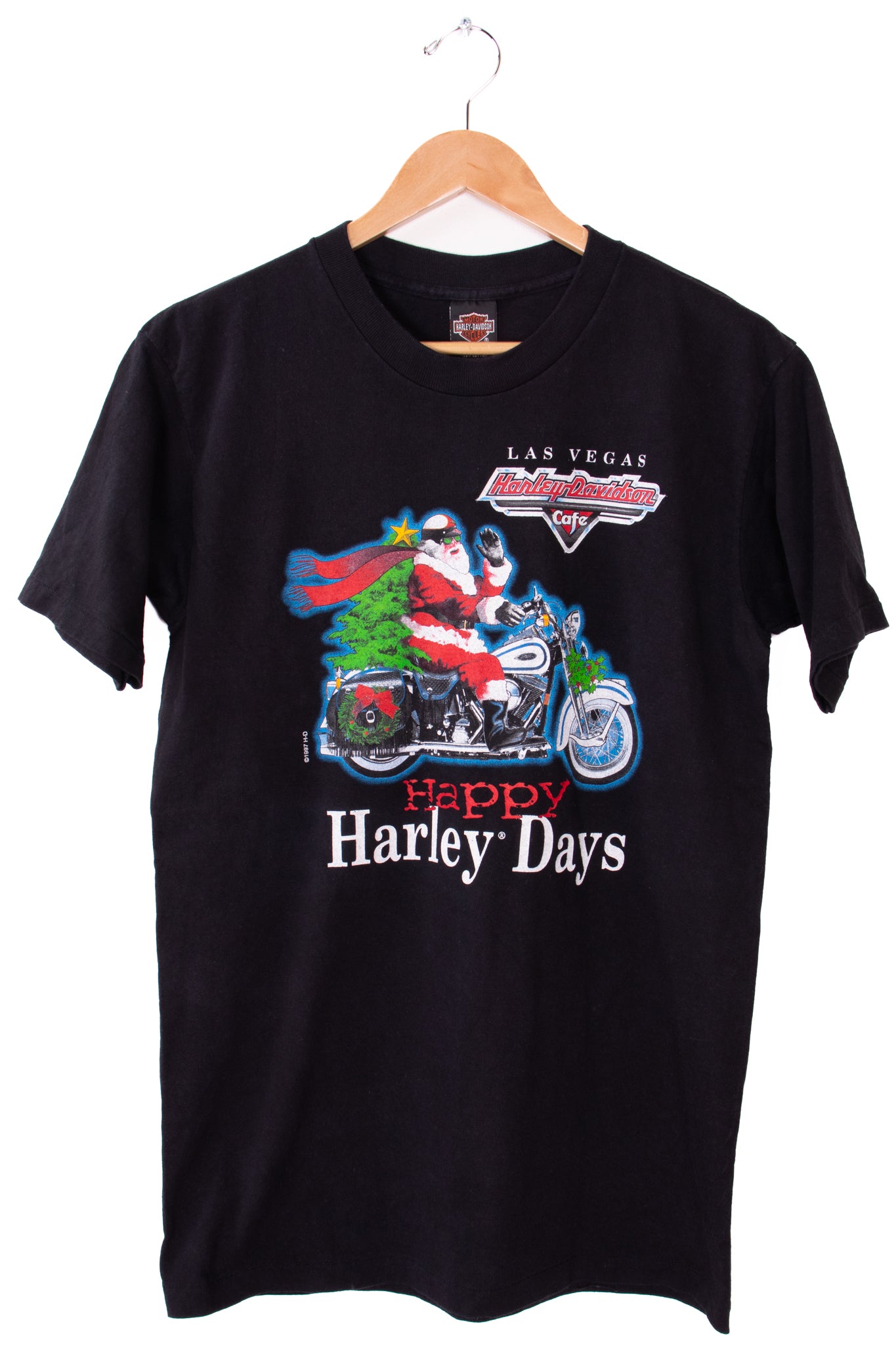1997 Holidays Harley Davidson T-Shirt