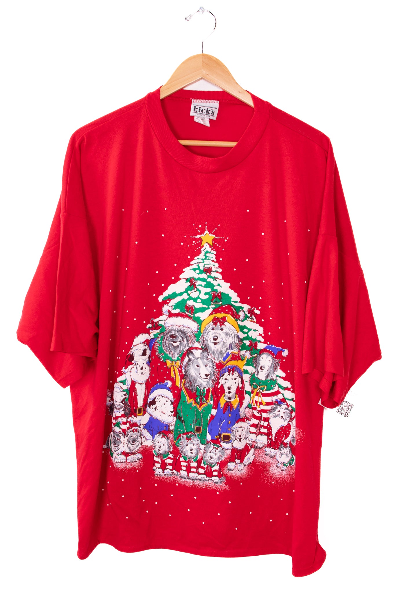 90s Christmas Dogs T-Shirt