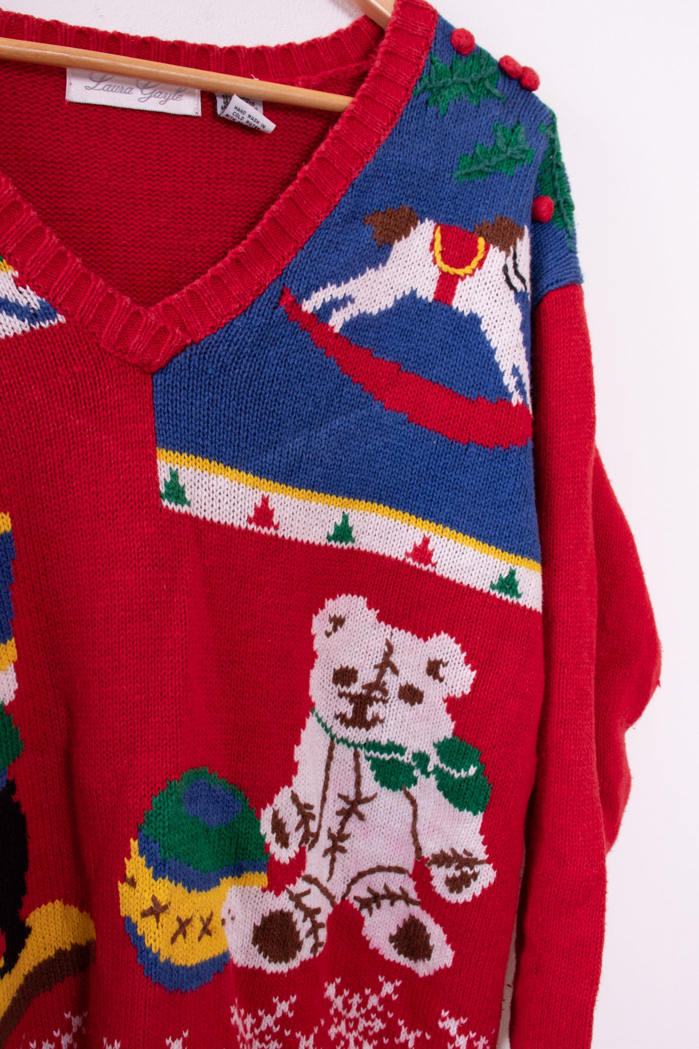 Laura Gayle 90s Funky Christmas Sweater