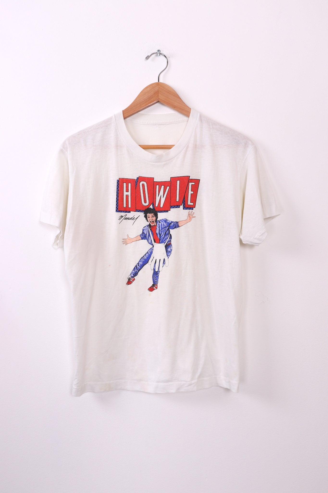 Vintage 80s Howie Mandel Velcro of Love Tour T-Shirt